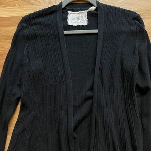 Angel of the North black cardigan